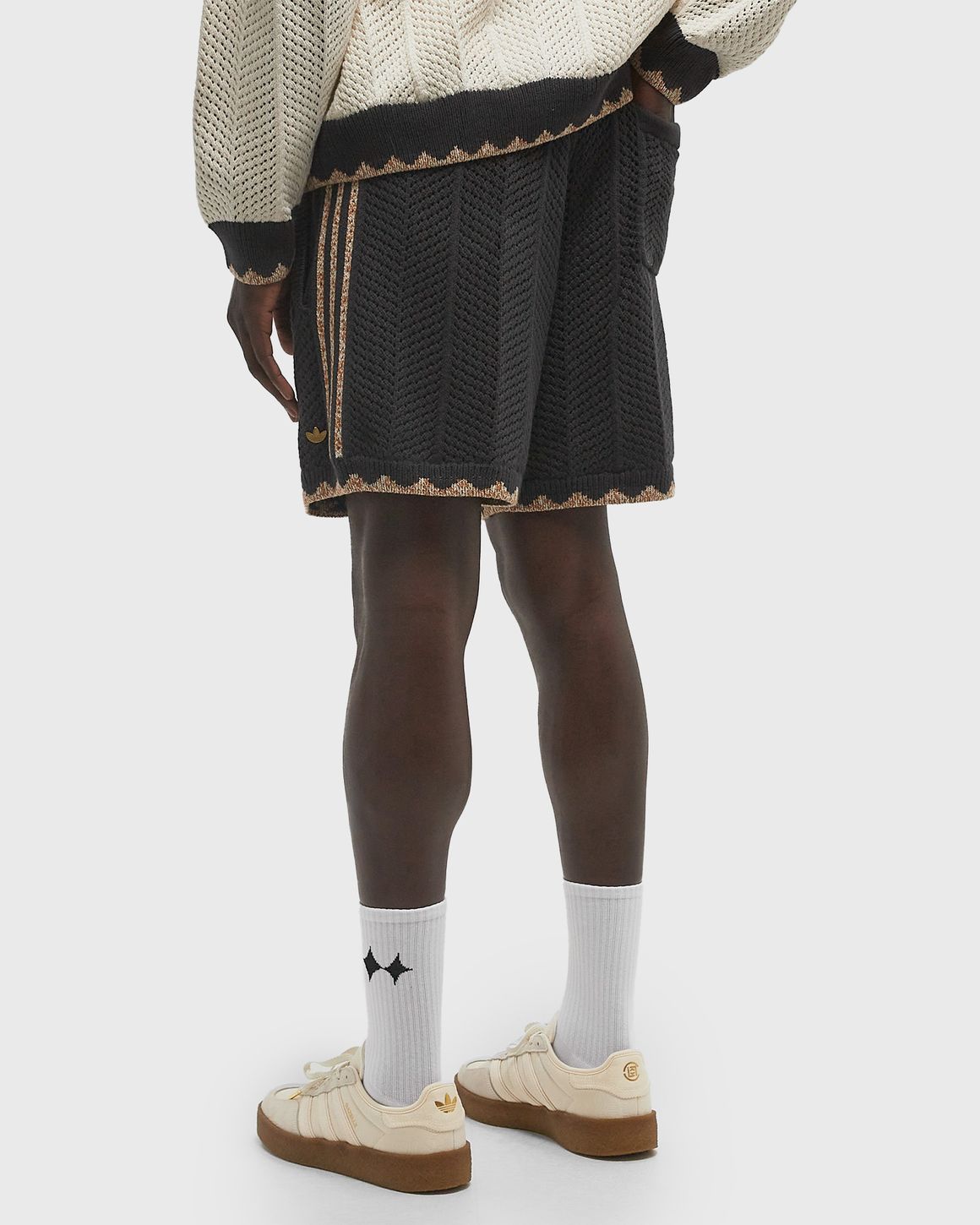 Adidas x CLOT by Edison Chen KNIT SHORT Black | BSTN Store