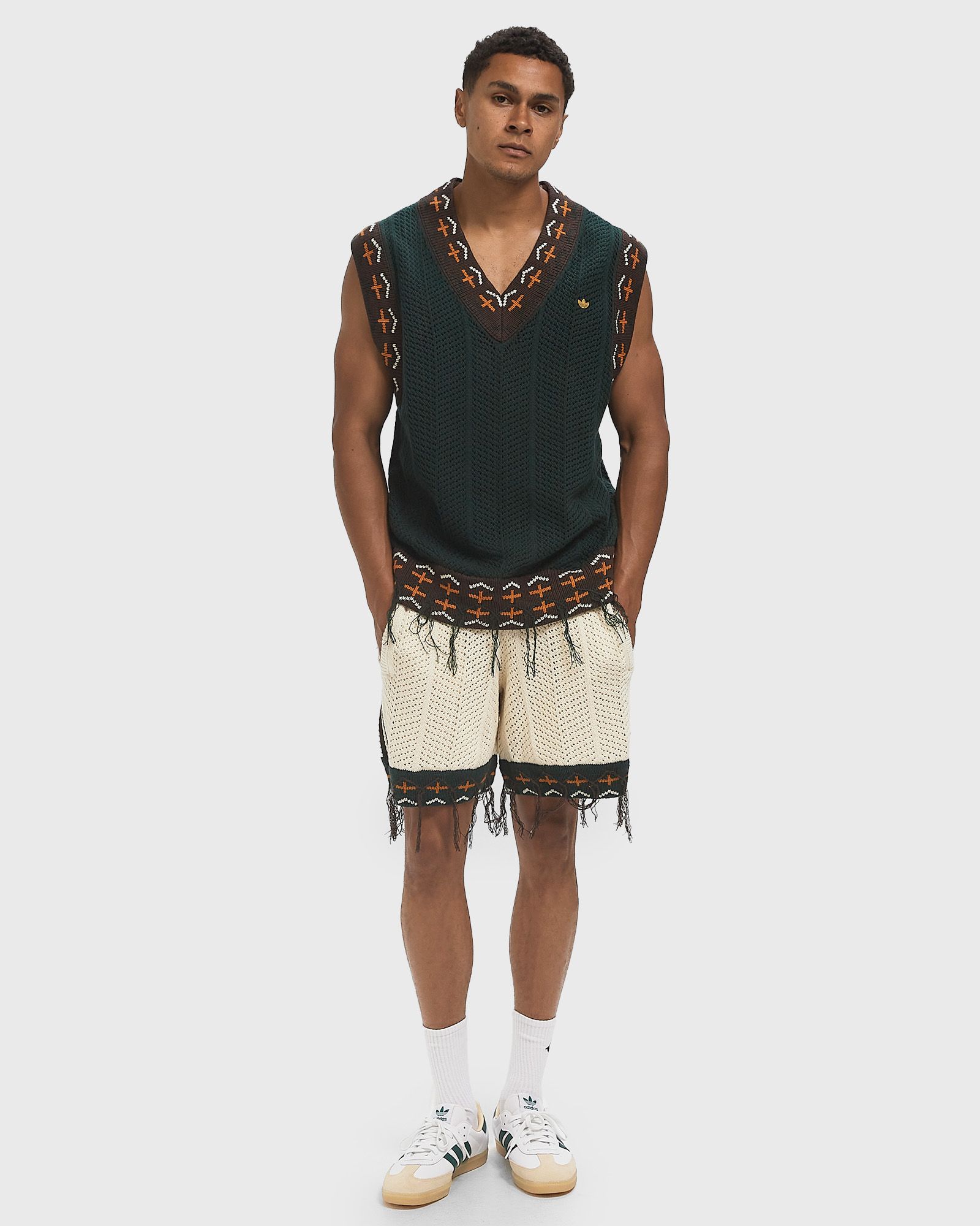 X CLOT KNIT VEST