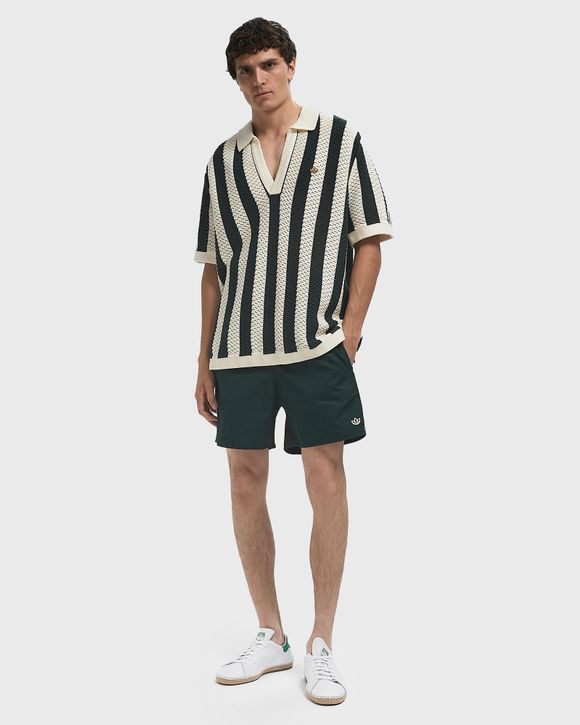 Adidas X CLOT PIQUE POLO BY EDISON CHEN Green White | BSTN Store