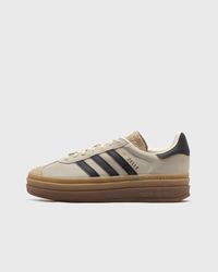 ★adidas★ Gazelle Bold W Beige Green ID7056 adidas Gazelle Bold Shoes - White | Free Shipping with
