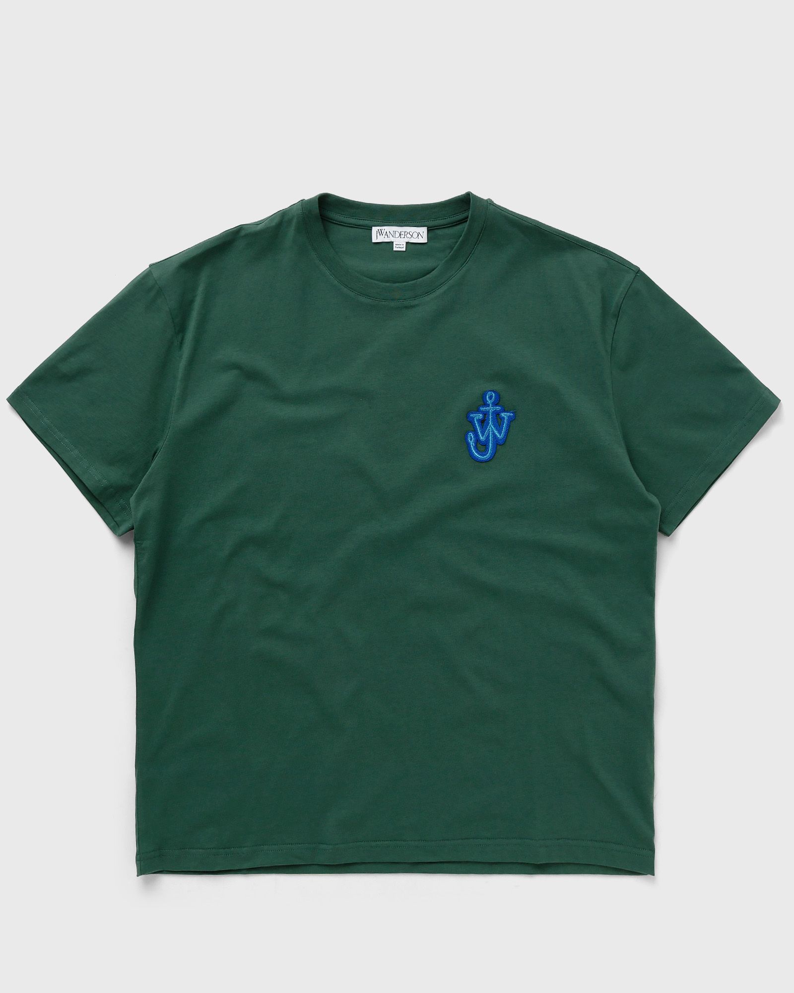 JW Anderson - anchor patch tee men shortsleeves green in größe:xl