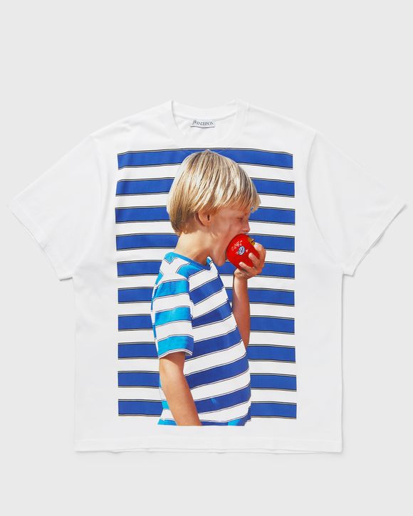 JW Anderson BOY WITH APPLE OVERSIZED TEE White | BSTN Store 