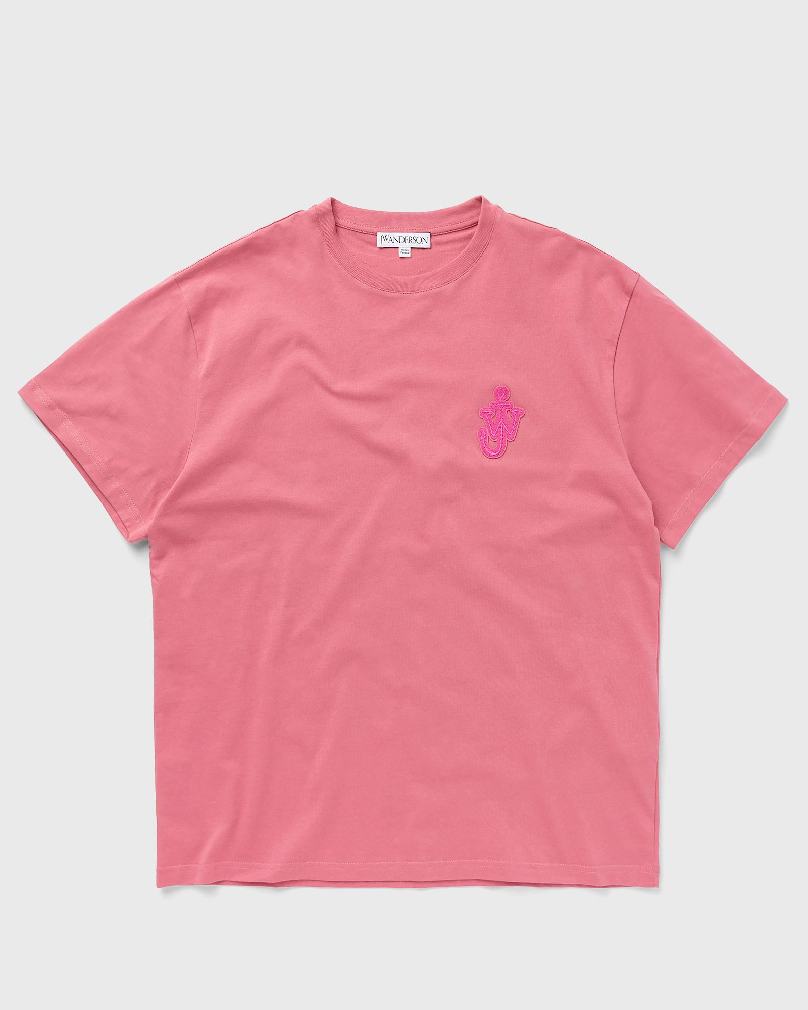 JW Anderson - anchor patch t-shirt men shortsleeves pink in größe:m