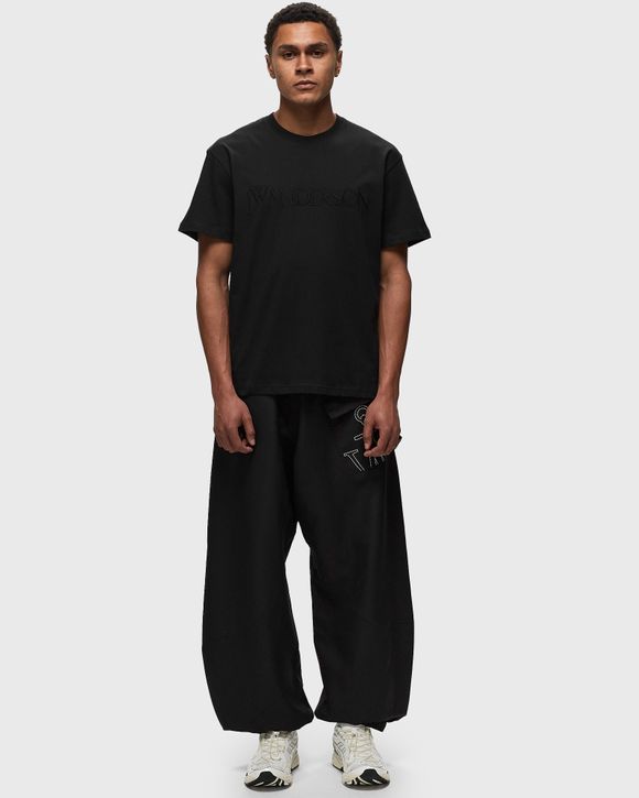 Flared cotton sweatpants in red - JW Anderson