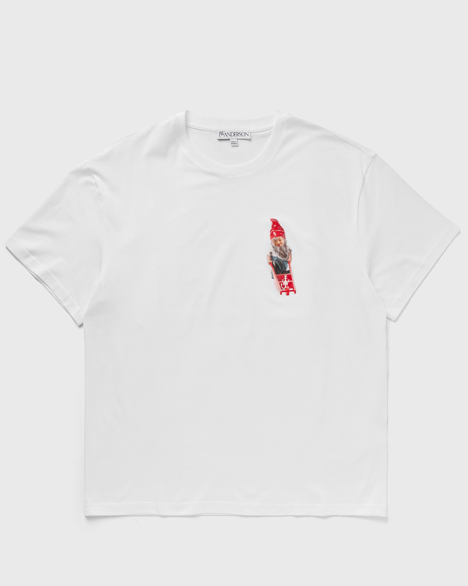 JW Anderson - gnome chest tee men shortsleeves white in größe:l