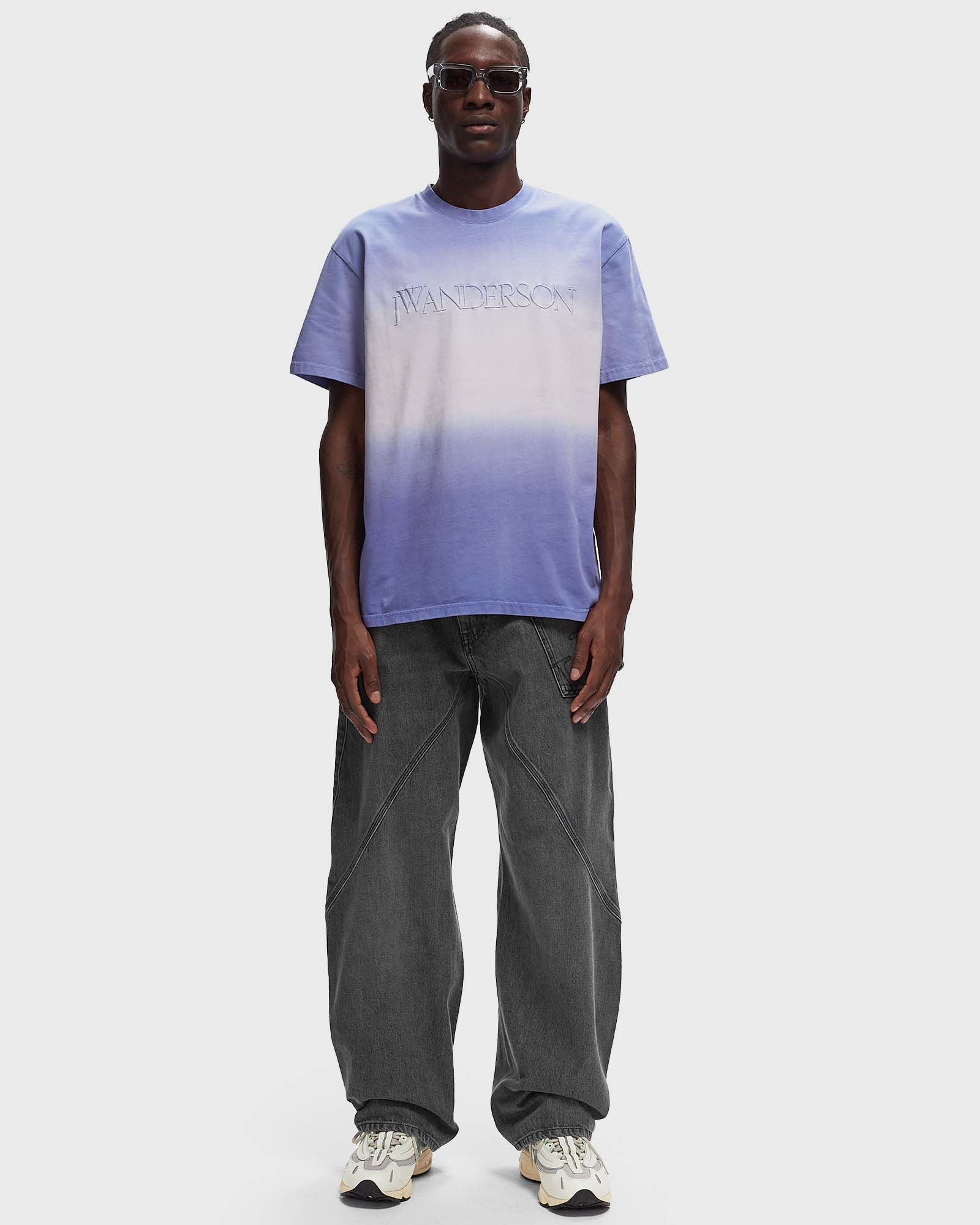 LOGO EMBROIDERY GRADIENT T-SHIRT