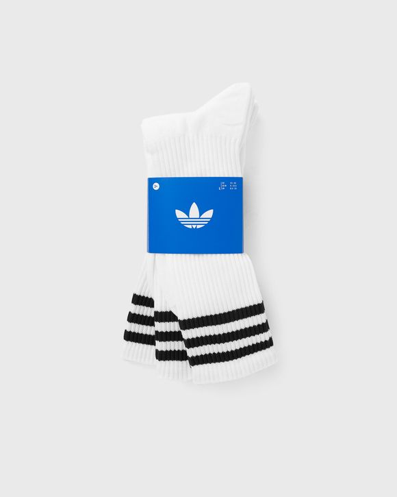 3 STRIPES HIGH CREW SOCKS 3 PAIRS