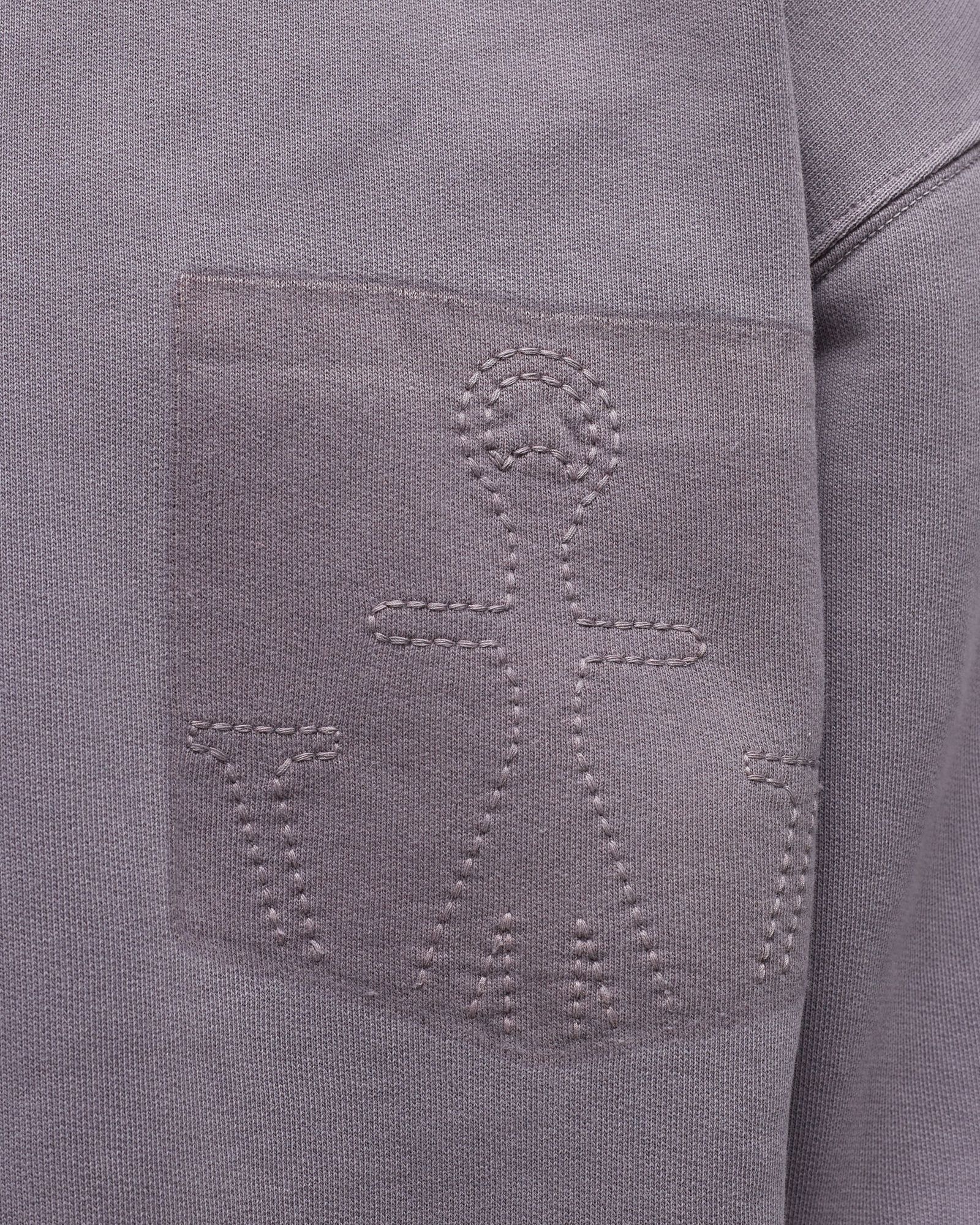 FADED LOGO POCKET SWEATSHIRT