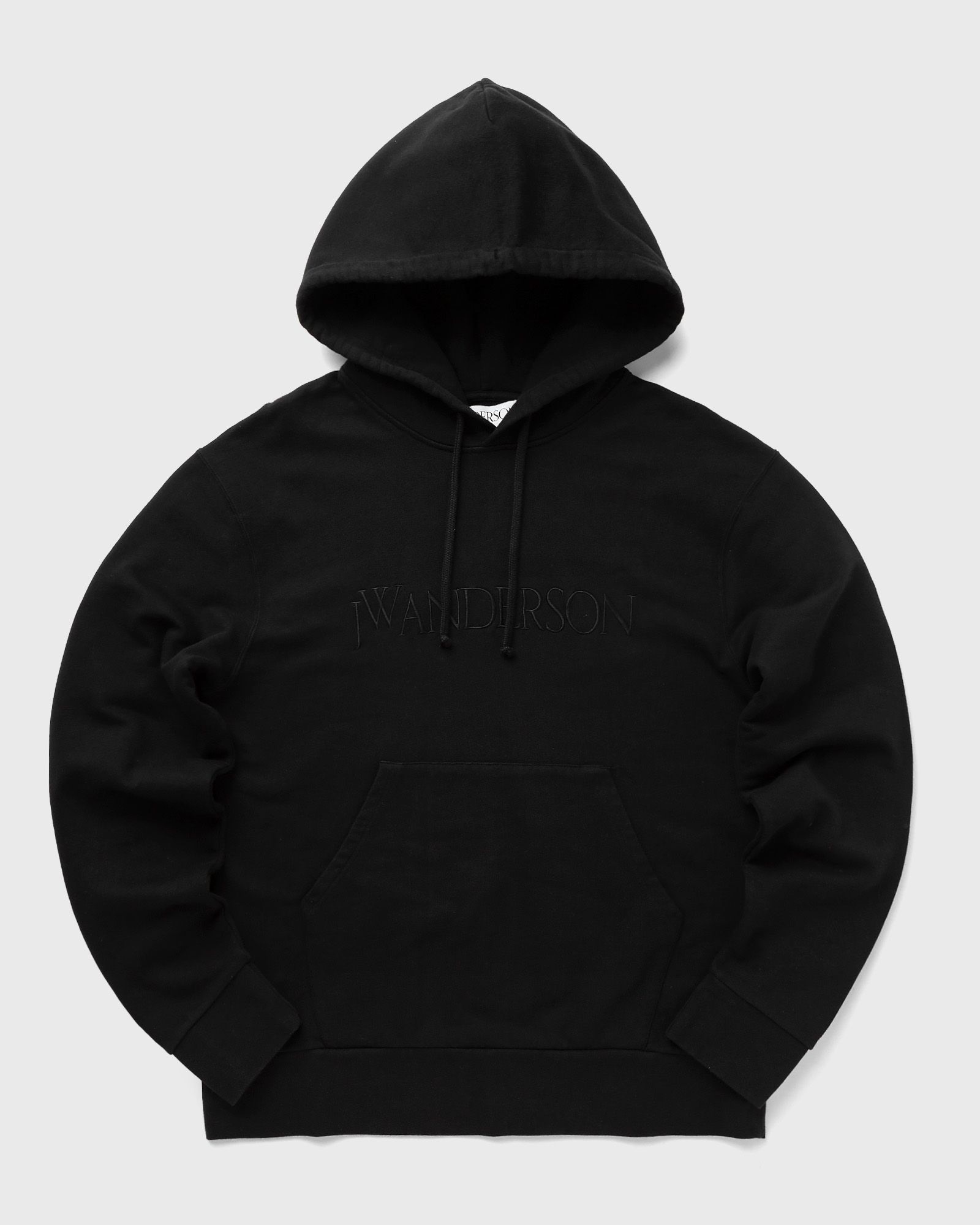 JW Anderson - logo embroidery hoodie men hoodies black in größe:s