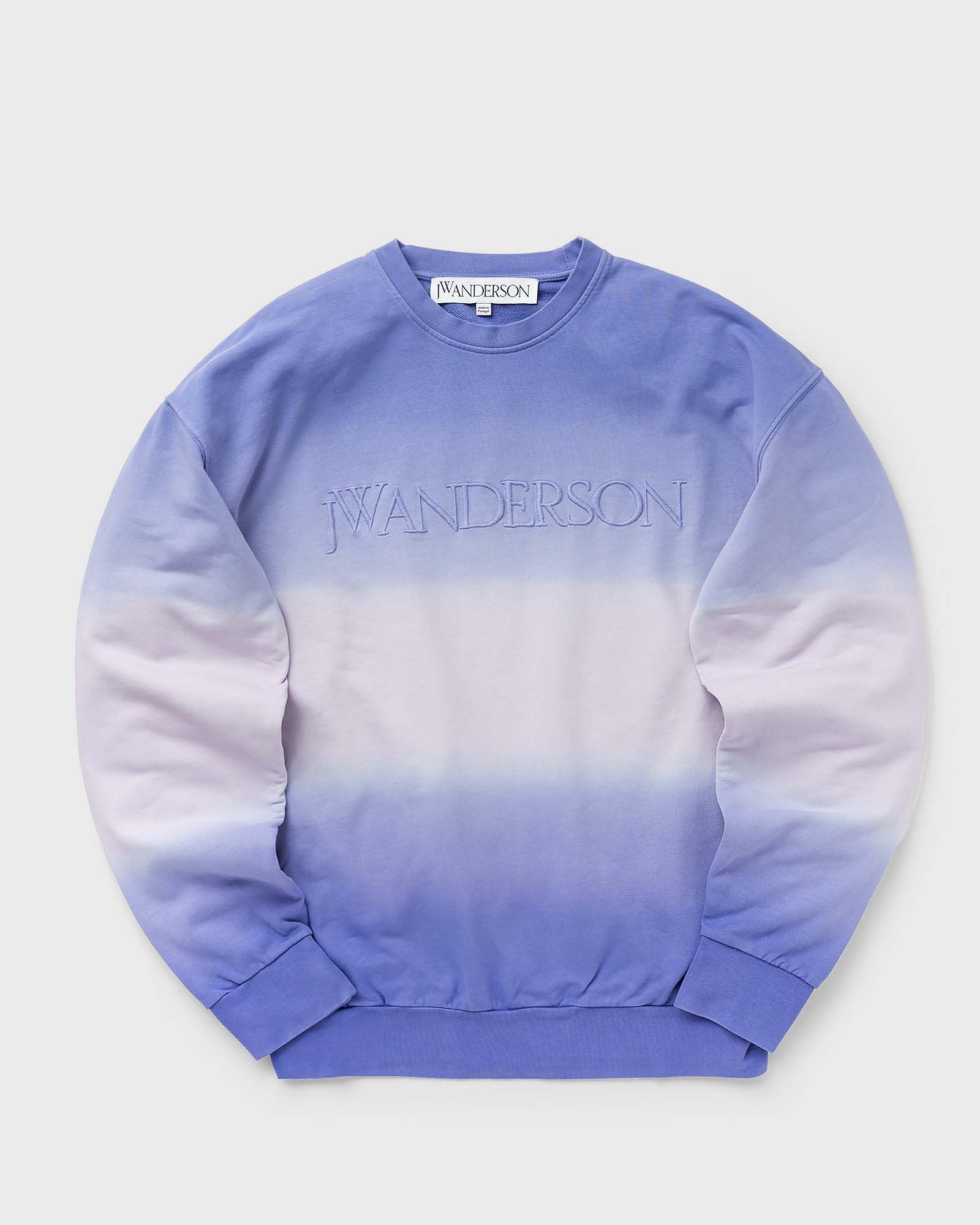 LOGO EMBROIDERY GRADIENT SWEATSHIRT