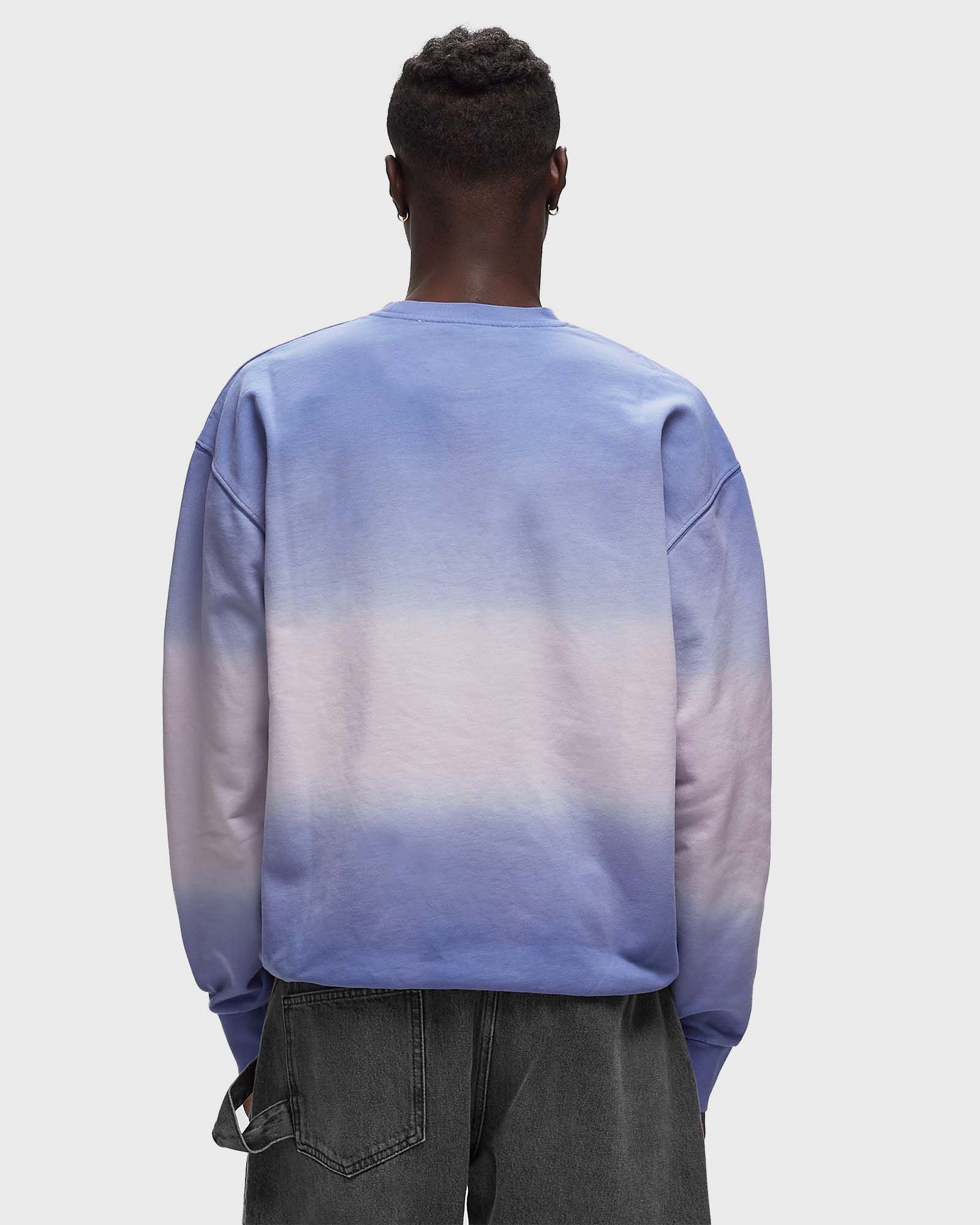 LOGO EMBROIDERY GRADIENT SWEATSHIRT