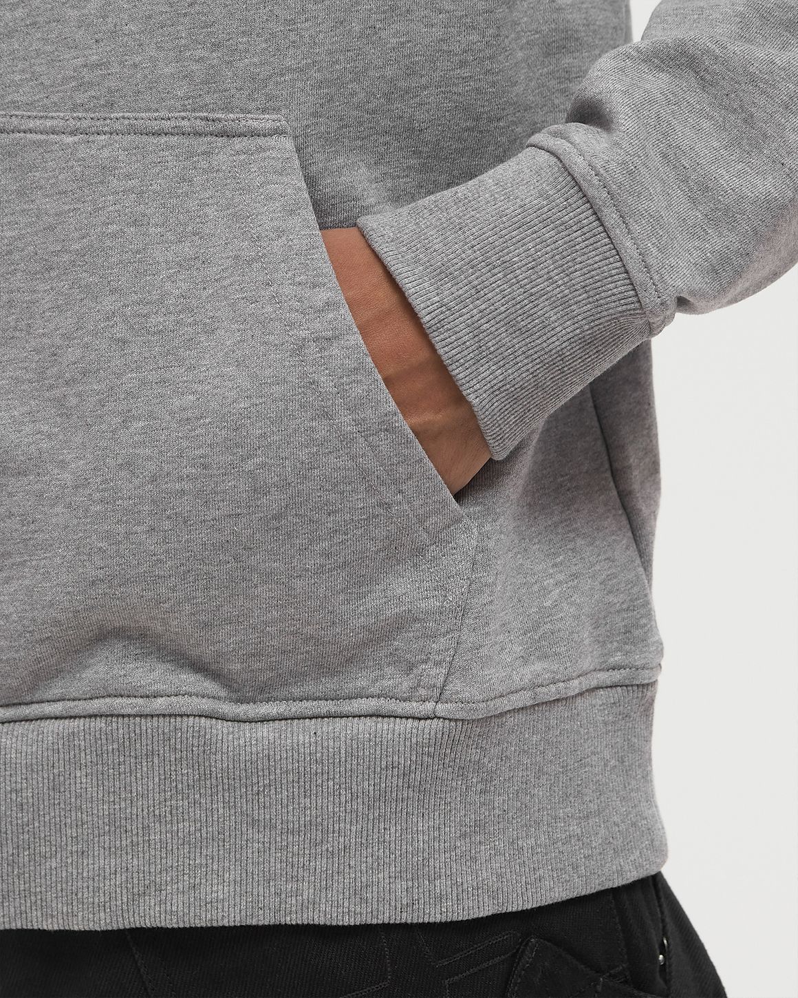 JW Anderson LOGO EMBROIDERY HOODIE Grey | BSTN Store