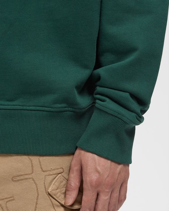 JW Anderson LOGO EMBROIDERY SWEATSHIRT Green | BSTN Store