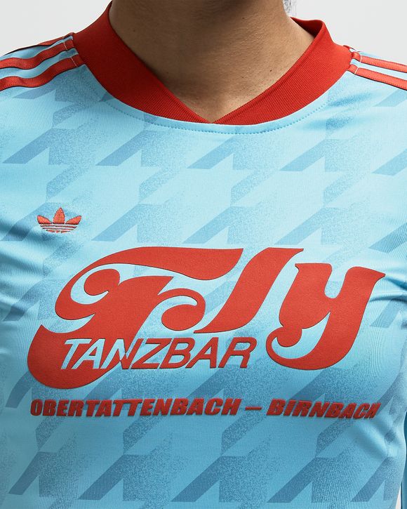 WMNS GRAPHIC FOOTBALL AOP BODYCON LONGSLEEVE