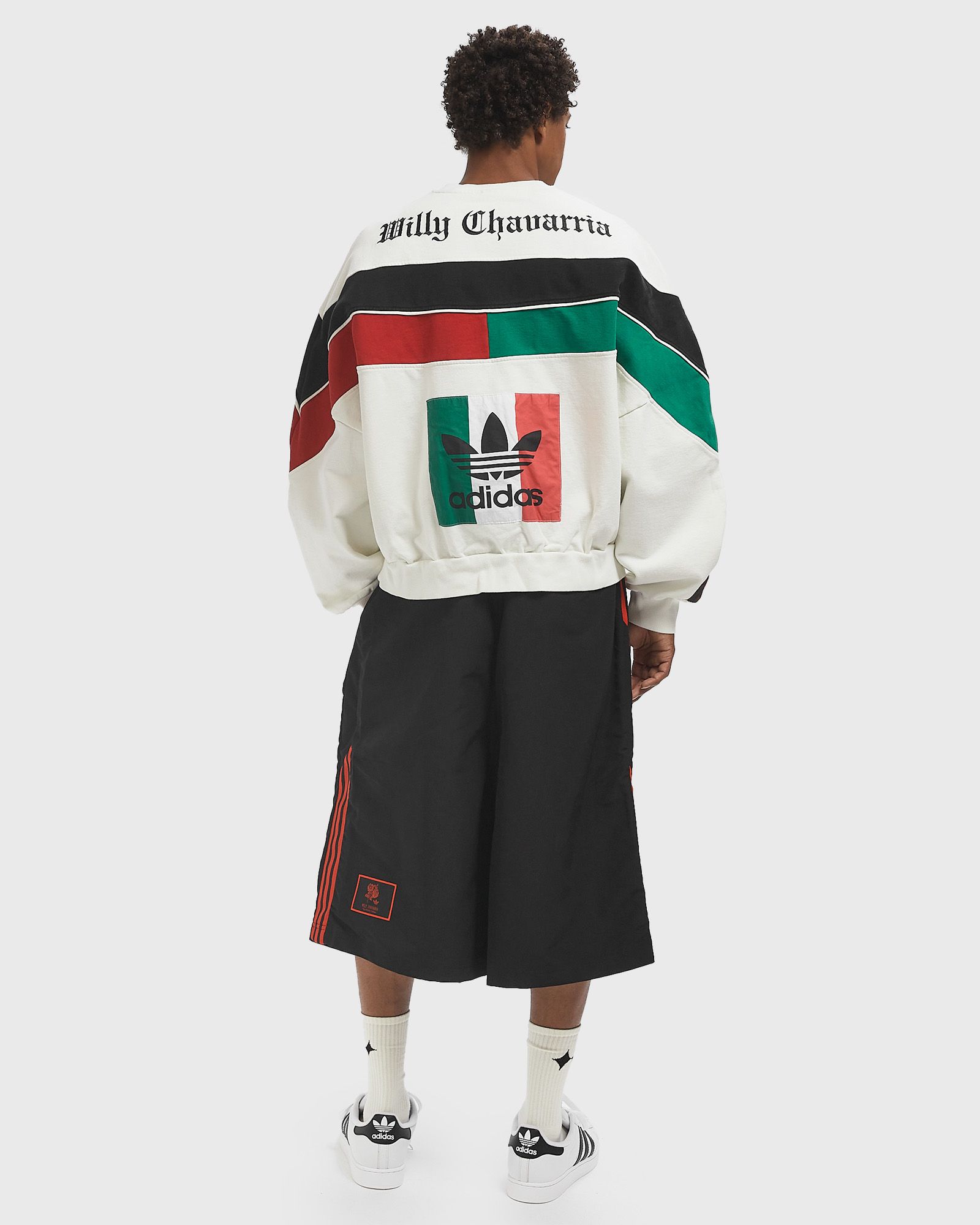x Willy Chavarria FLEECE CREWNECK
