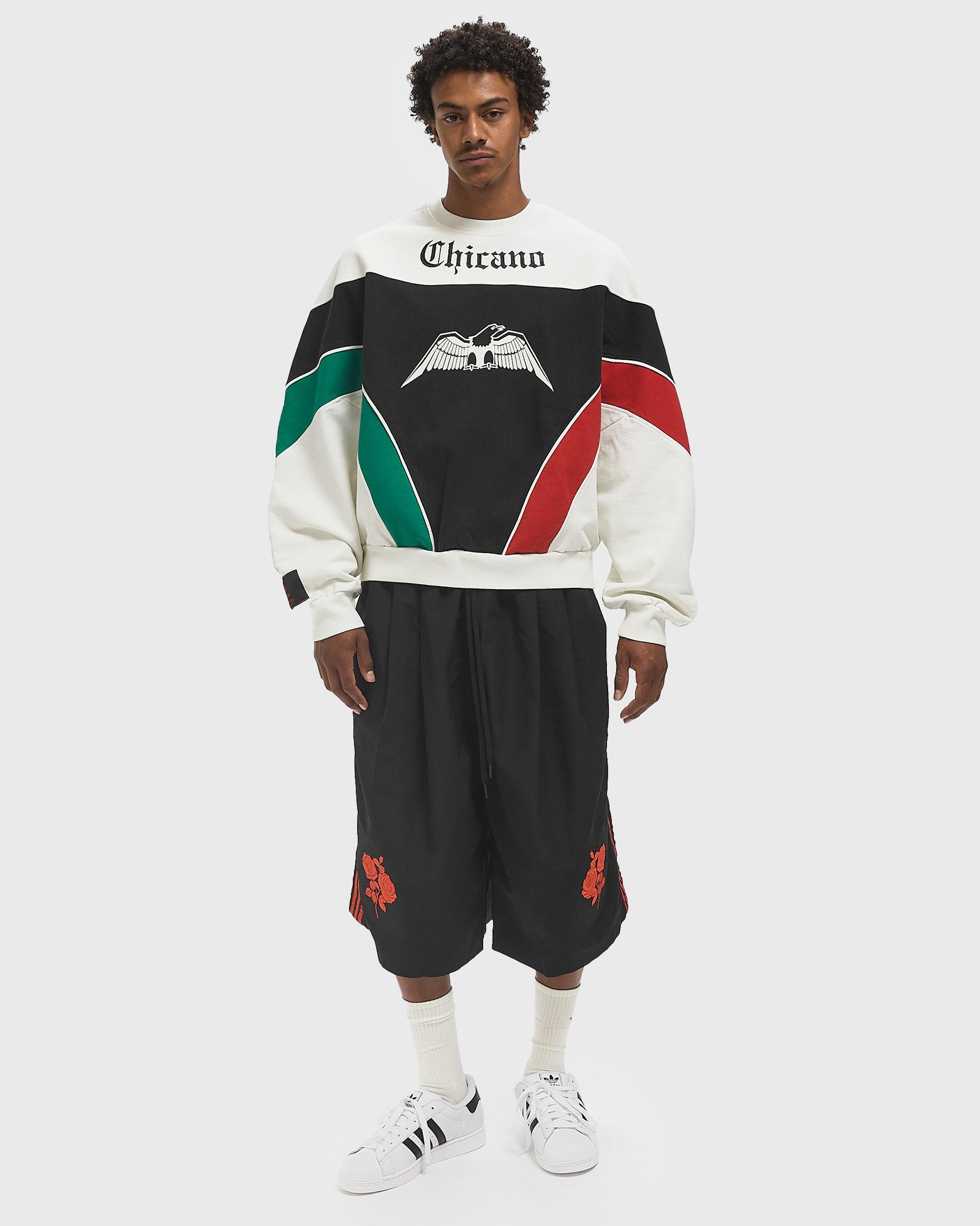 x Willy Chavarria FLEECE CREWNECK