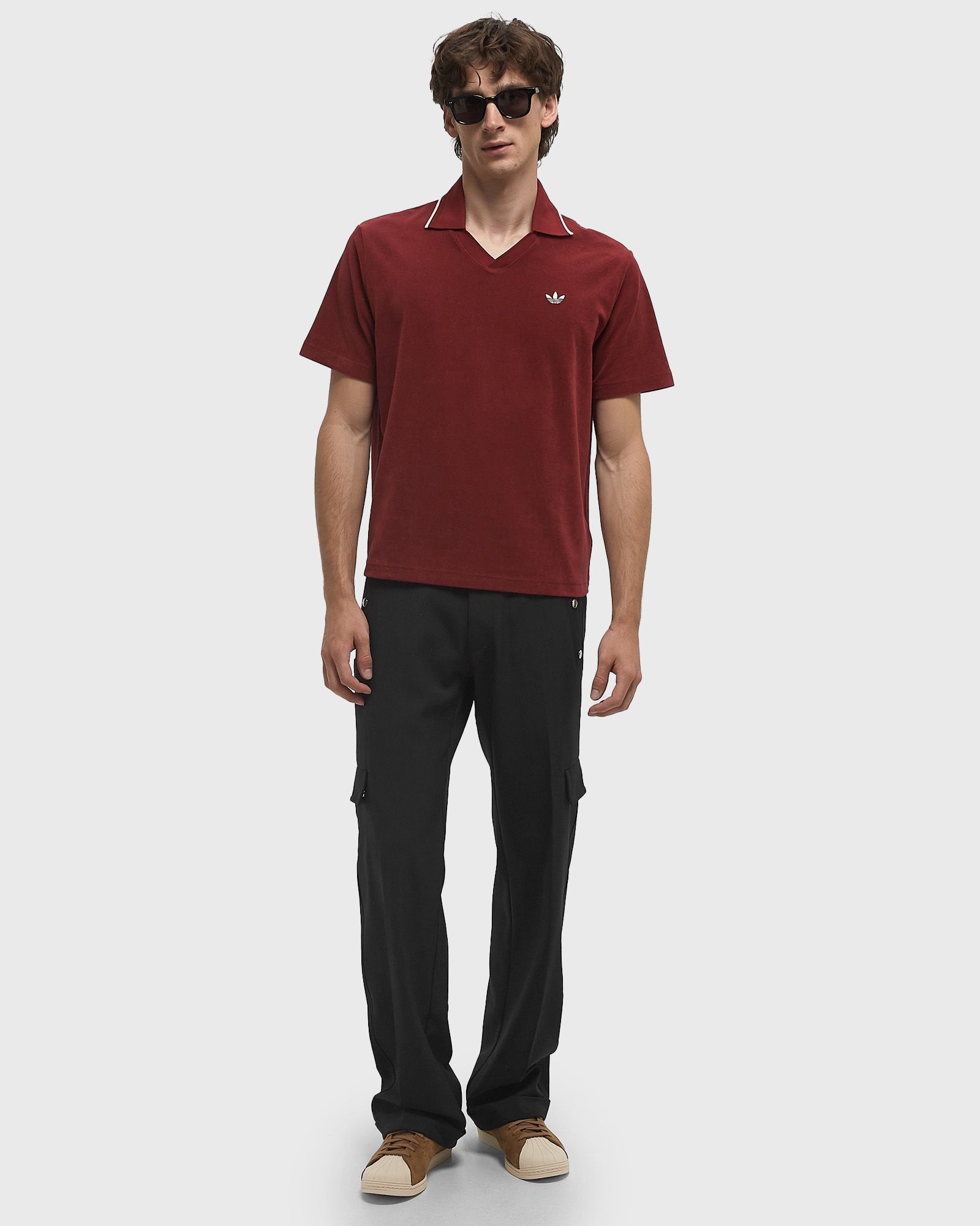 X WALES BONNER TERRY POLO