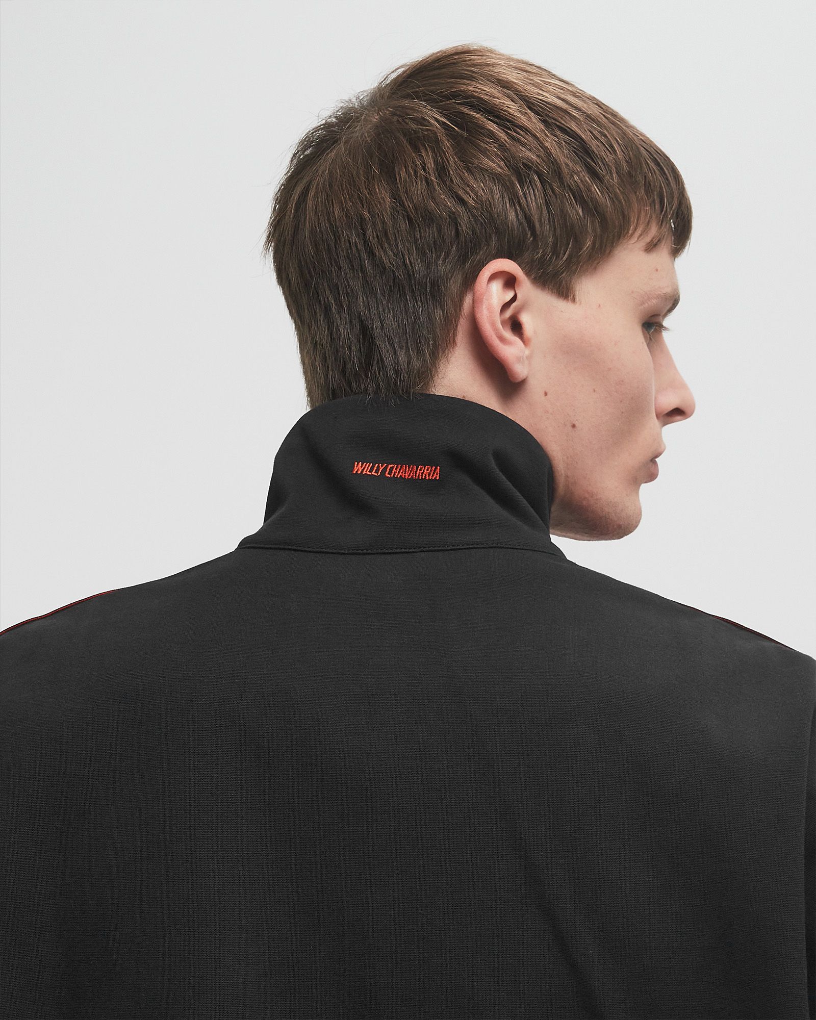 x Willy Chavarria KNIT TRACKTOP