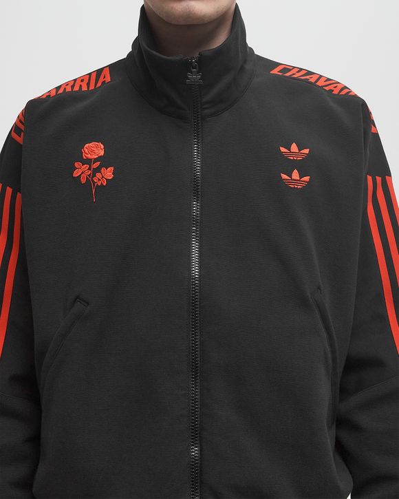Adidas x Willy Chavarria KNIT TRACKTOP Black | BSTN Store
