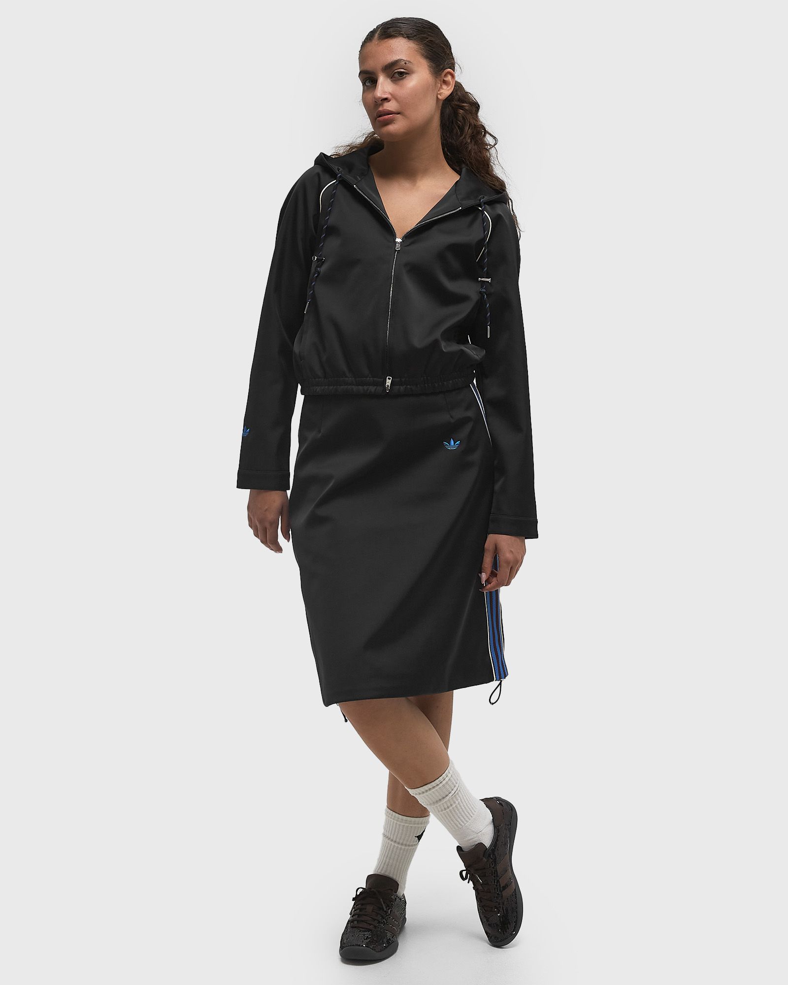 X WALES BONNER WMNS SATIN SKIRT