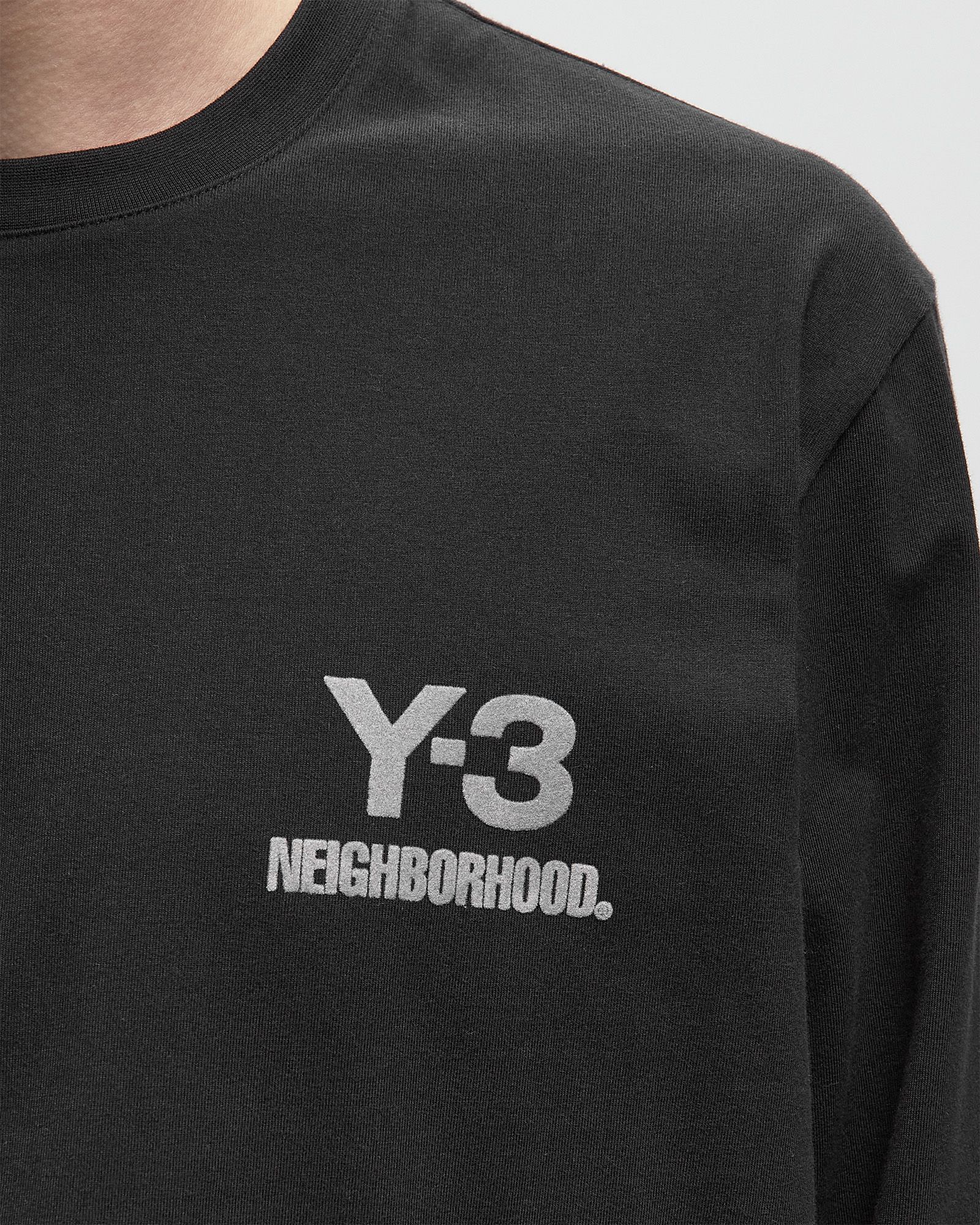 x NEIGHBORHOOD LOGO LS TEE