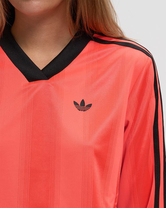 WMNS ADICOLOR FOOTBALL JACQUARD CROP LONG SLEEVE