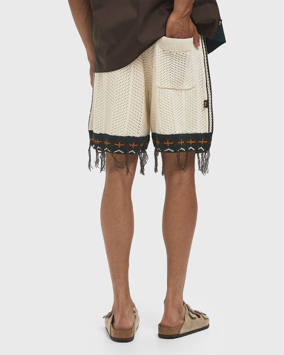 X CLOT CROCHET SHORTS BY EDISON CHEN