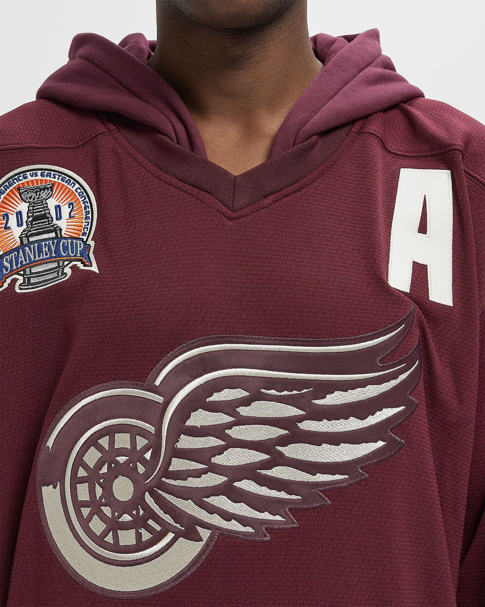 x JUST DON NHL JERSEY HOODIE DETROIT RED WINGS