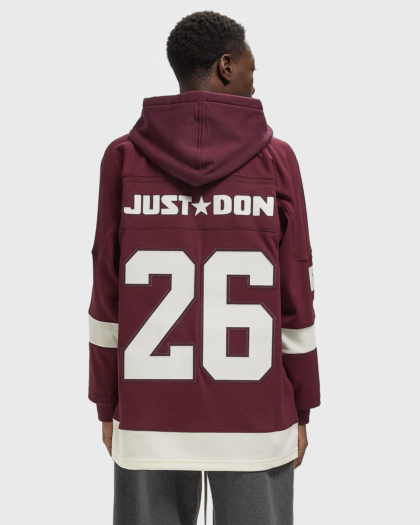 x JUST DON NHL JERSEY HOODIE DETROIT RED WINGS