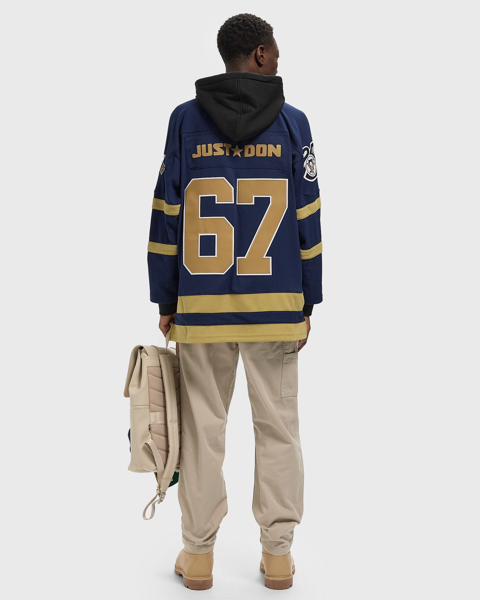 x JUST DON NHL JERSEY HOODIE PITTSBURGH PENGUINS