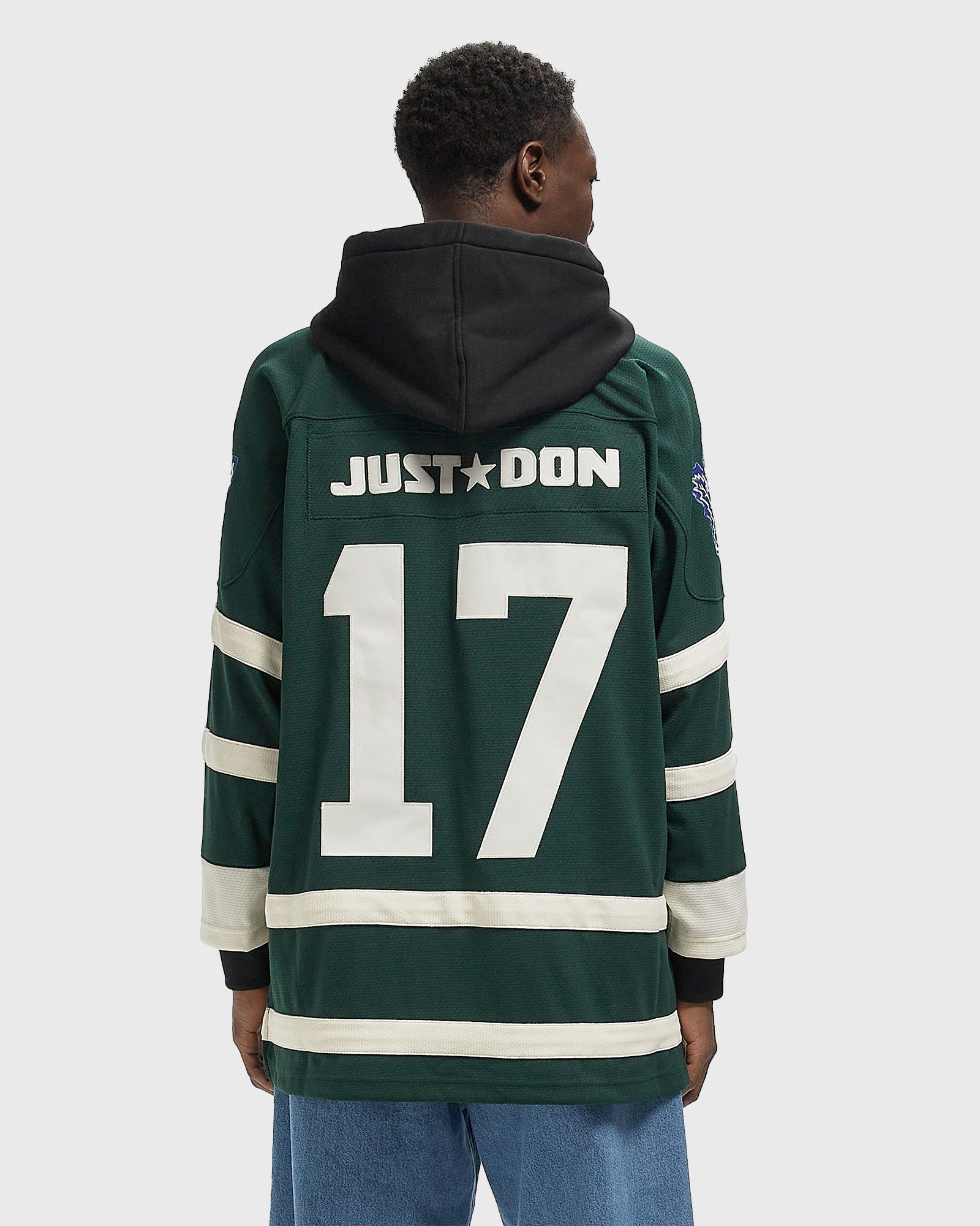 x JUST DON NHL JERSEY HOODIE TORONTO MAPLE LEAFS