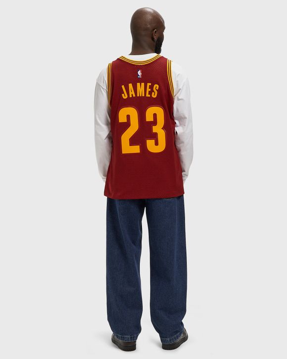 NBA SWINGMAN JERSEY CLEVELAND CAVALIERS ROAD 2015-16 LEBRON JAMES #23