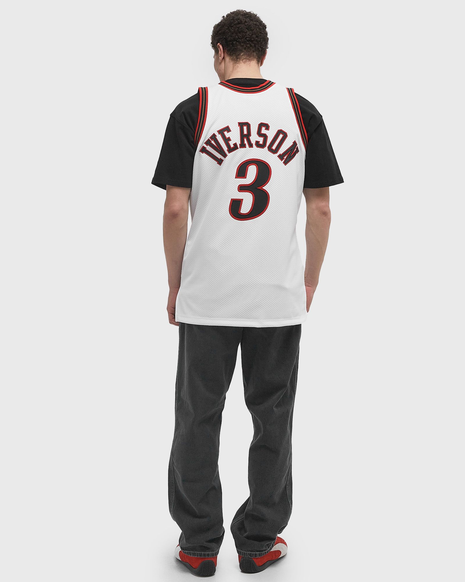 NBA AUTHENTIC JERSEY PHILADELPHIA 76ERS 2000-01 ALLEN IVERSON #3