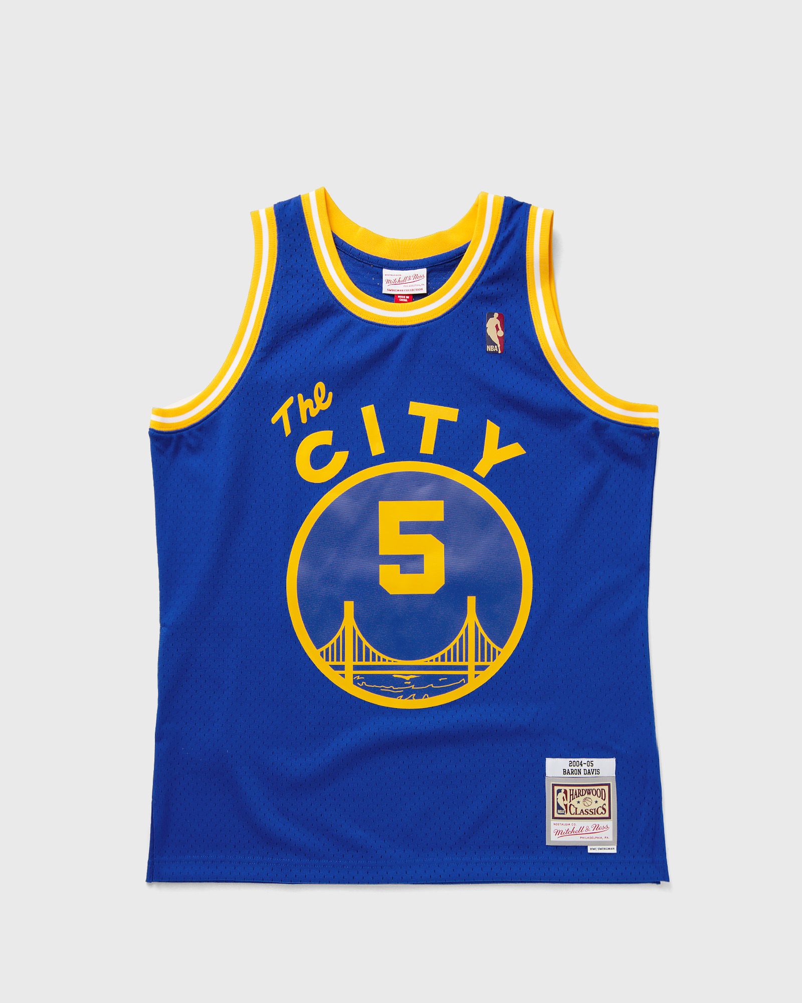 NBA JERSEY GOLDEN STATE WARRIORS 2004-05 BARON DAVIS #5