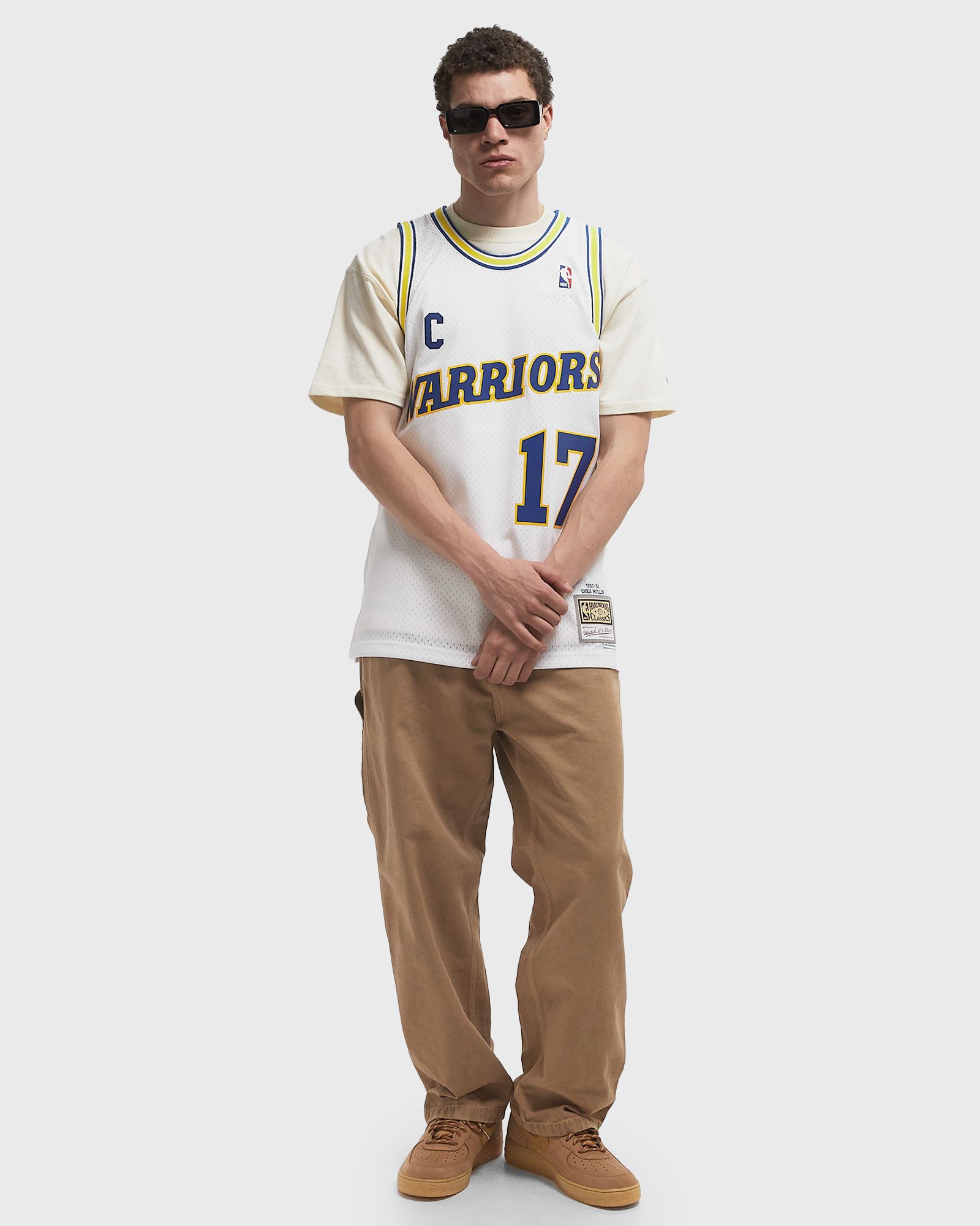 NBA JERSEY GOLDEN STATE WARRIORS 1990-91 CHRIS MULLIN #17