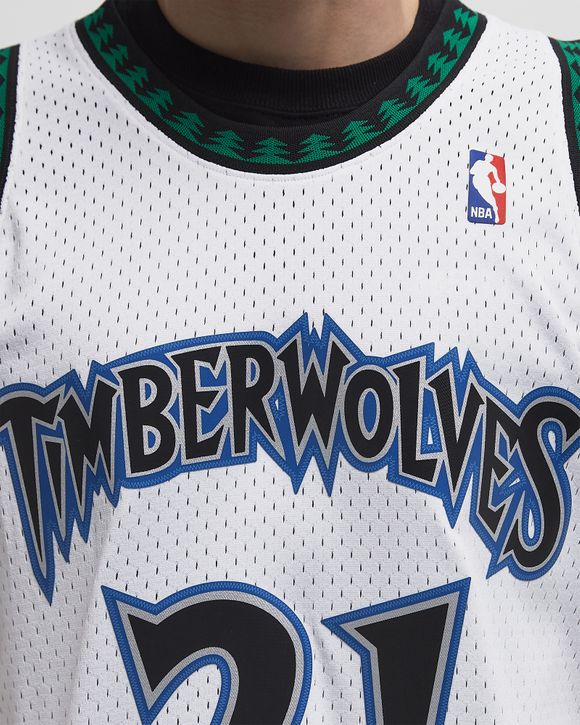 NBA WHITE JERSEY MINNESOTA TIMBERWOLVES 2003 KEVIN GARNETT #21