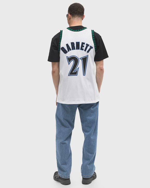 Thumbnail - NBA WHITE JERSEY MINNESOTA TIMBERWOLVES 2003 KEVIN GARNETT #21