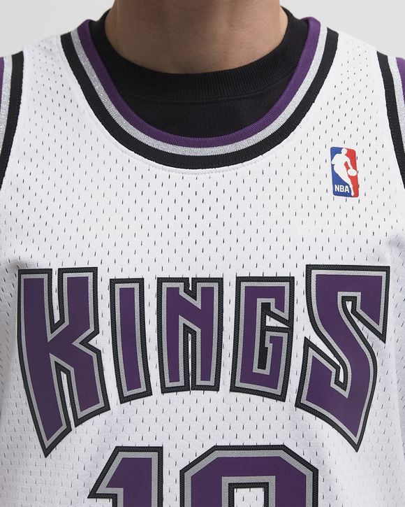 NBA WHITE JERSEY SACRAMENTO KINGS 2001 MIKE BIBBY #10