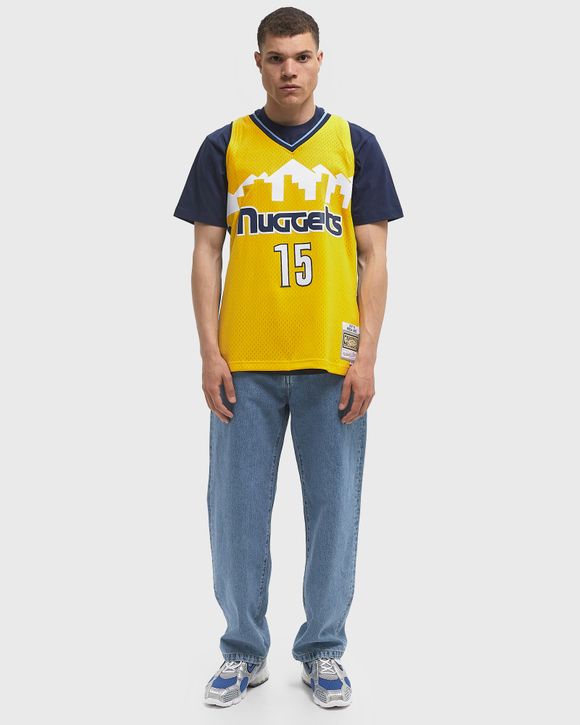 NBA YELLOW JERSEY DENVER NUGGETS 2017 NIKOLA JOKIC #15