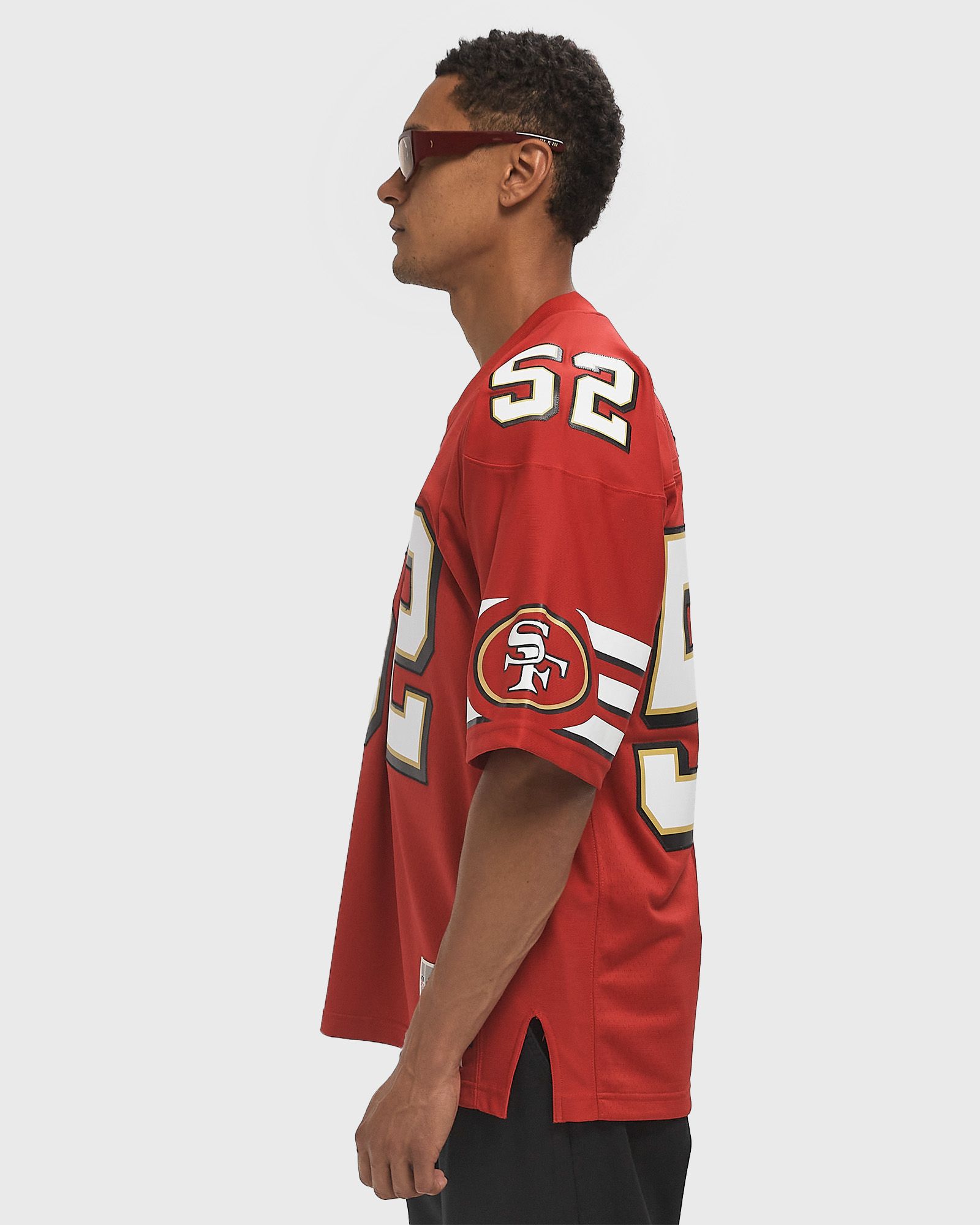 NFL DARK JERSEY SAN FRANCISCO 49ERS 2007-08 PATRICK WILLIS #52