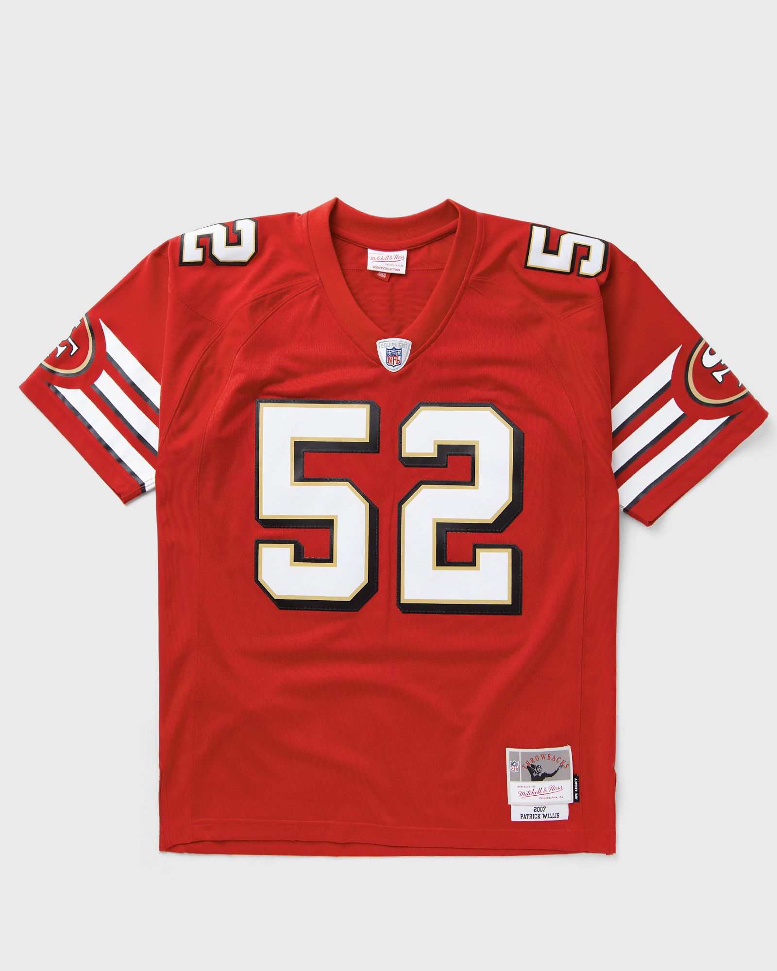 NFL DARK JERSEY SAN FRANCISCO 49ERS 2007-08 PATRICK WILLIS #52