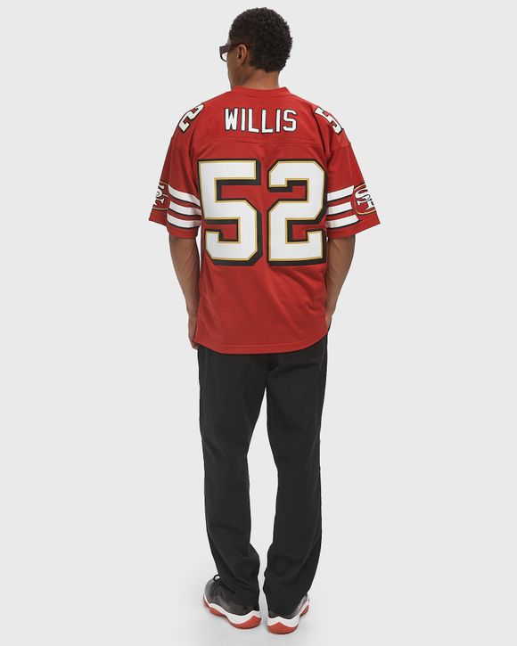 NFL DARK JERSEY SAN FRANCISCO 49ERS 2007-08 PATRICK WILLIS #52