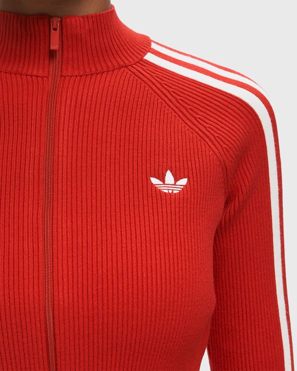 WMNS ADICOLOR  3 STRIPES SLIM KNIT TRACK TOP