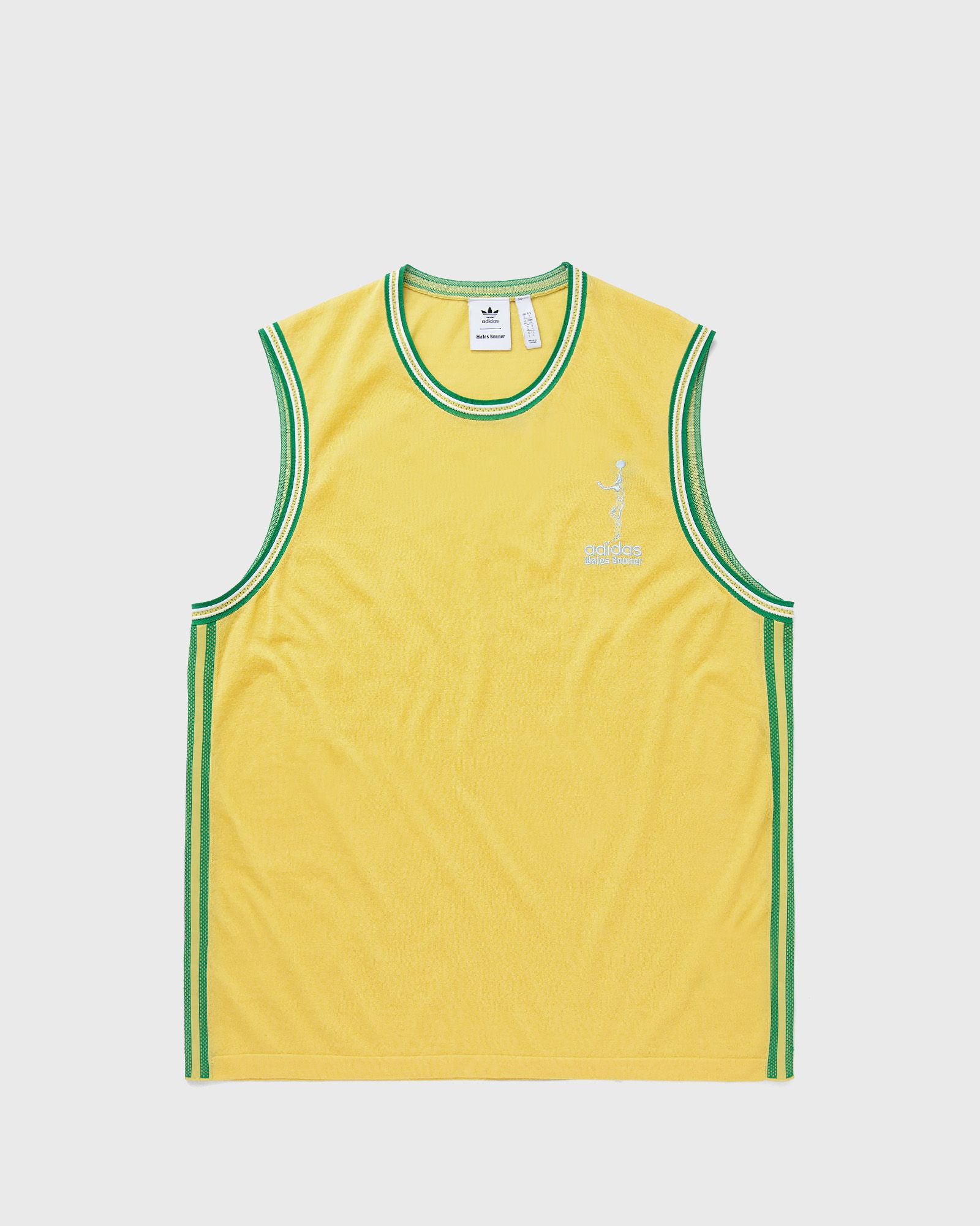 WEST. ウェッシャーツ黄 Adidas x WALES BONNER JABBAR VEST Yellow | BSTN Store