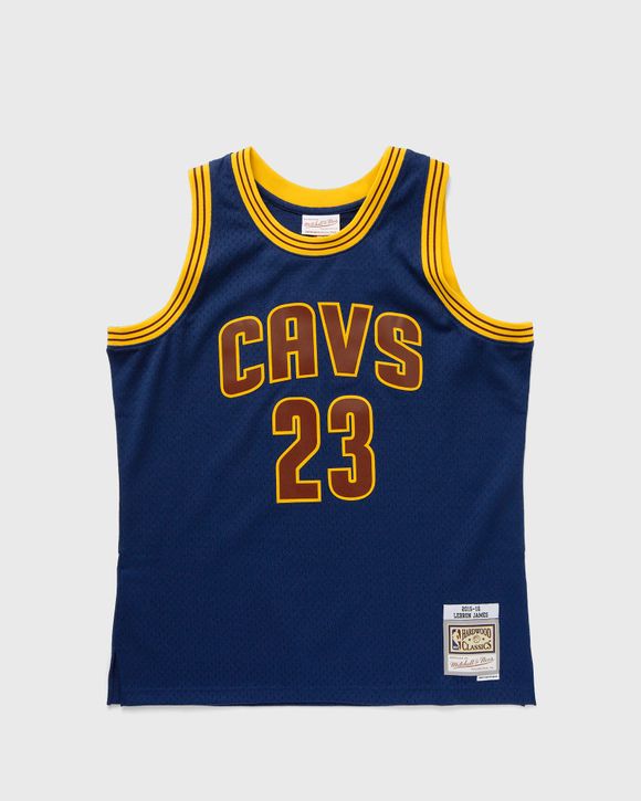 Mitchell Ness NBA BLUE ALTERNATE JERSEY CAVALIERS 2015 LEBRON JAMES 23 Blue BSTN Store