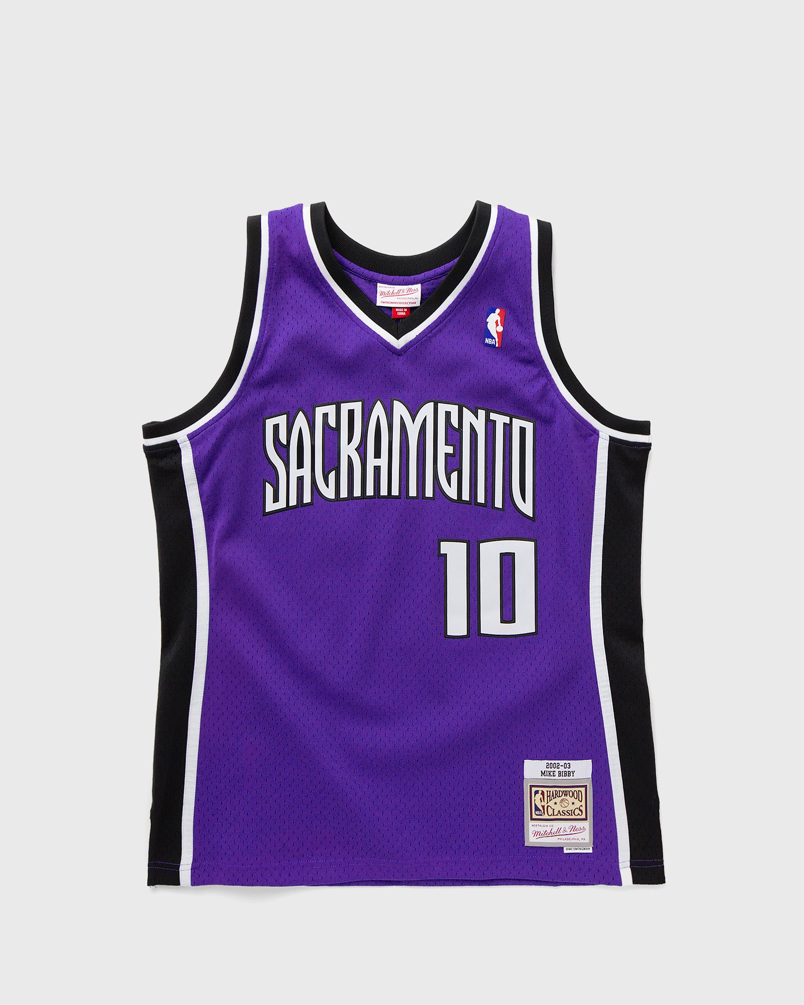 NBA DARK JERSEY KINGS 2002 MIKE BIBBY #10