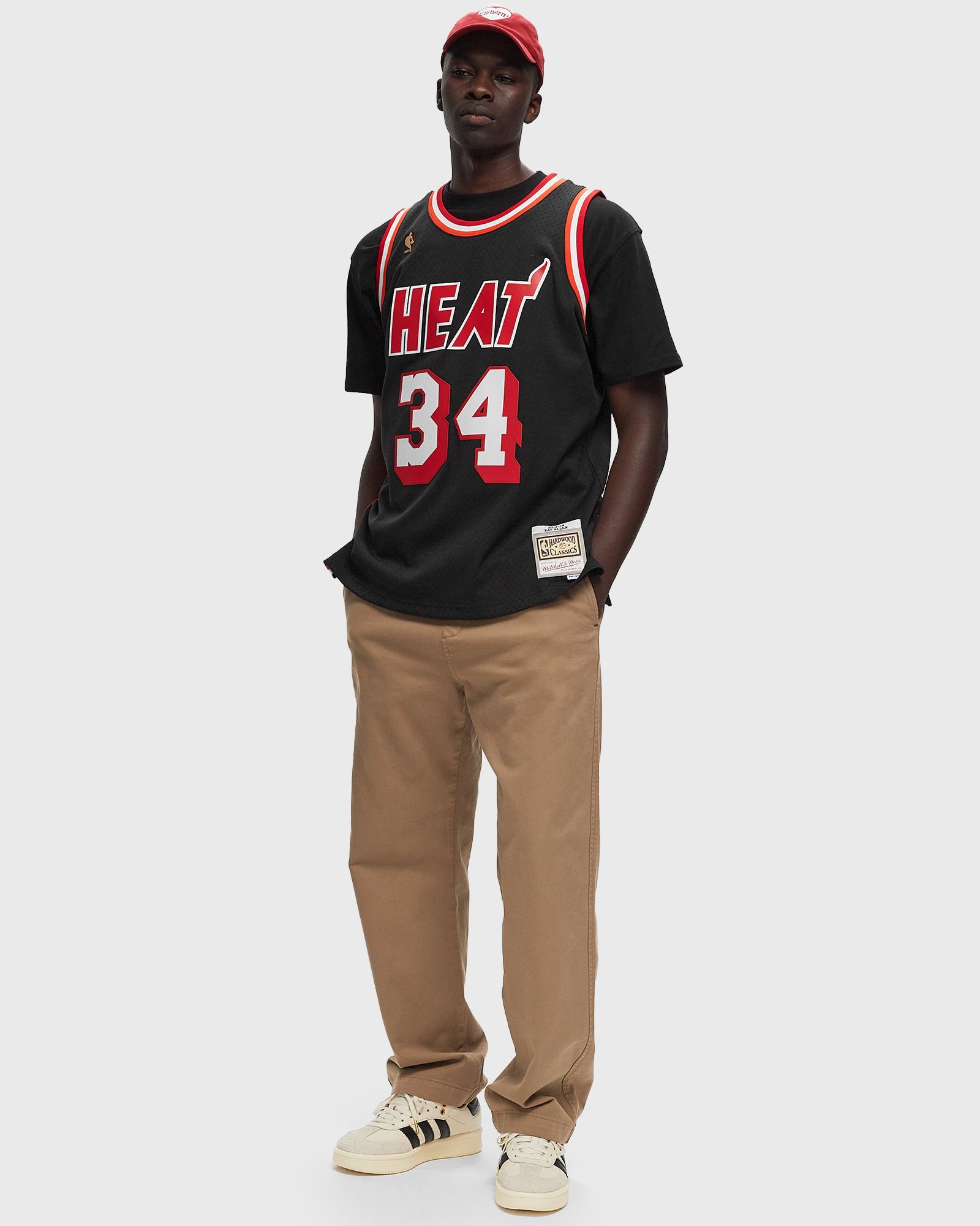 NBA DARK JERSEY HEAT 2013 RAY ALLEN #34