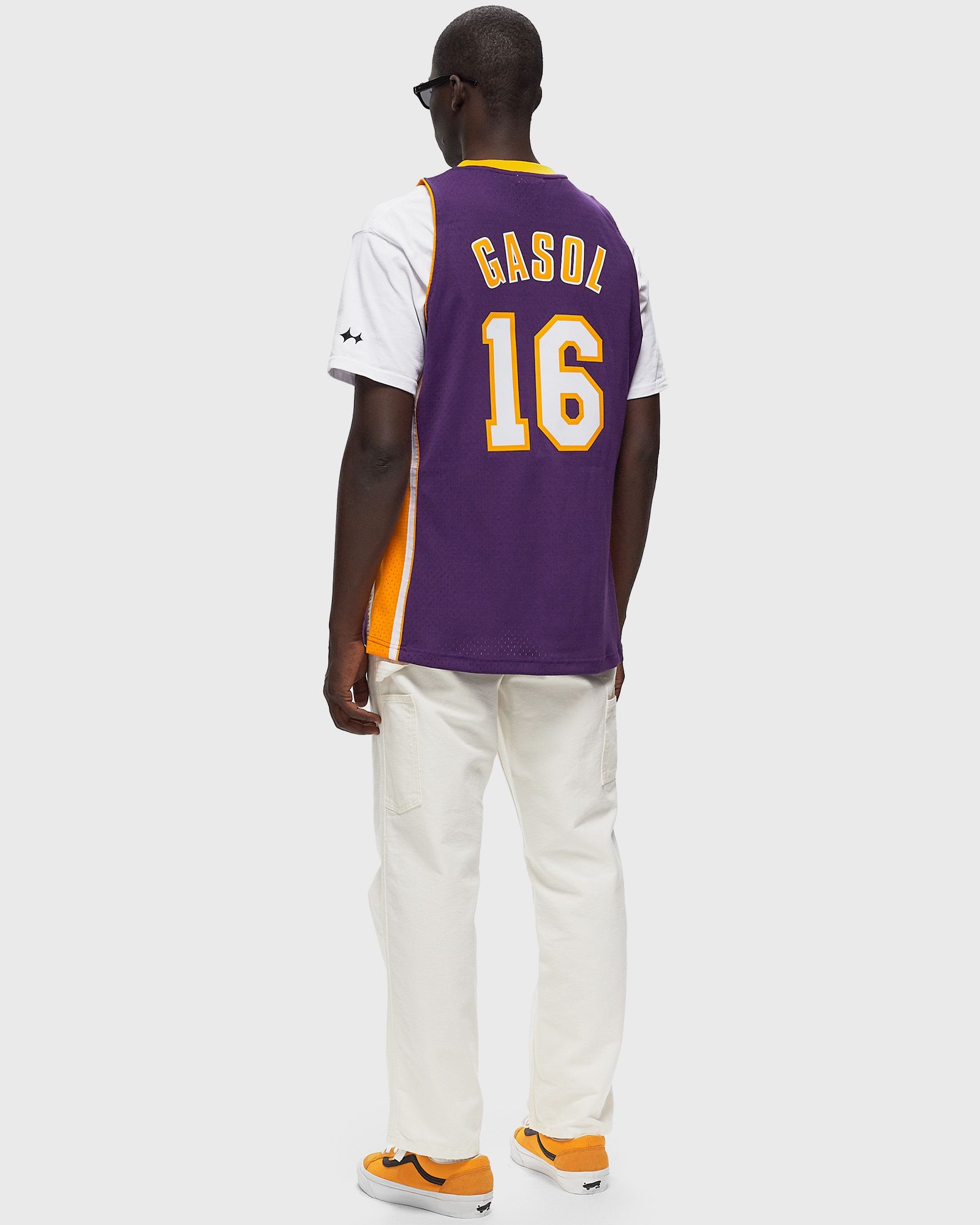 NBA DARK JERSEY LAKERS 2009 PAU GASOL #16