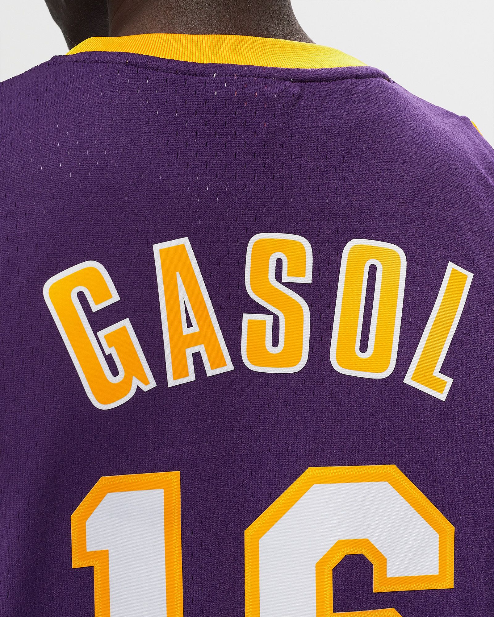 NBA DARK JERSEY LAKERS 2009 PAU GASOL #16