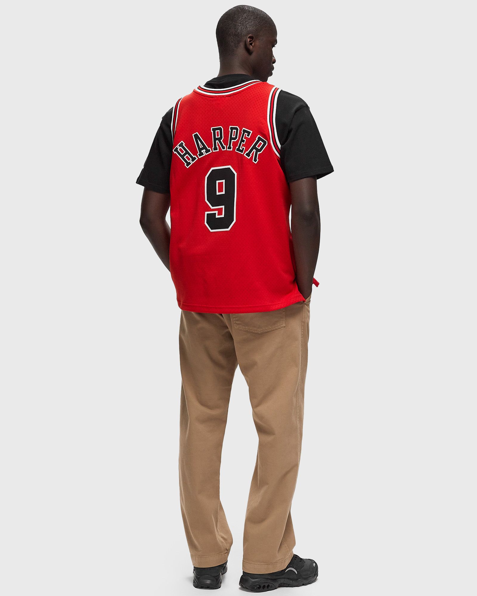 NBA DARK JERSEY BULLS 1997 RON HARPER #9